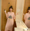 IMG 111 of Summer Short Sleeve Outdoor Plus Size Pyjamas Women Mid-Length Pajamas Korean Loose Loungewear Sleepwear