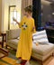 IMG 128 of Summer Short Sleeve Outdoor Plus Size Pyjamas Women Mid-Length Pajamas Korean Loose Loungewear Sleepwear