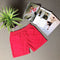 IMG 105 of Summer Hong Kong Shorts Candy Colors Unisex knee length Men Six-Color Quick Dry Minimalist Beach Pants Shorts