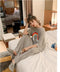 IMG 117 of Summer Short Sleeve Outdoor Plus Size Pyjamas Women Mid-Length Pajamas Korean Loose Loungewear Sleepwear