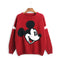 Mickey Mouse Sweater Women Thick College Loose Student Korean Outerwear