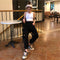 Img 2 - Summer Thin Korean High Waist Sporty Casual Long All-Matching Loose Jogger Carrot Women Pants