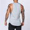 IMG 109 of Summer Loose Vest Tank Top Men Printed Fitness Sleeveless Cotton Tank Top