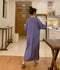 IMG 124 of Summer Short Sleeve Outdoor Plus Size Pyjamas Women Mid-Length Pajamas Korean Loose Loungewear Sleepwear