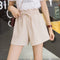 Img 8 - High Waist Women Summer Wide Leg Track Loose Pants Hot Outdoor Korean Slim-Look Plus Size Shorts