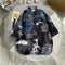 Img 9 - Summer Korea Trendy Short Sleeve Hong Kong Shirt Hawaii Vintage Chic Loose Beach Men Shirt