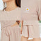 Img 4 - Casual Solid Colored Daisy Sets Home Loungewear Ice Silk