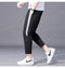 IMG 110 of Stretchable Pants Men Korean Trendy Casual Long Under All-Matching Sport Ankle-Length Slim-Fit Pants