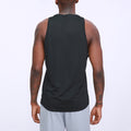 Img 3 - Sporty Men Fitness Quick-Drying Sleeveless Solid Colored Outdoor Basketball Training Jogging Tank Top