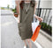 Img 7 - Trendy Plus Size Women Cotton Blend A-Line Pocket Line Under Dress Pocket Dress