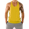 Muscle Fitness Loose Casual Sporty Tank Top Men Europe Trendy Breathable Sleeveless T-Shirt logo Tank Top