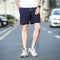 Img 2 - Men Mid-Length Shorts Loose Casual Pants Beach Summer Under Sporty Cargo