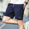 Men Mid-Length Shorts Loose Casual Pants Beach Summer Matching Sporty Cargo Shorts