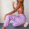 Img 4 - Europe Women Sexy Slim Look Yoga Sporty Strap Tank Top Casual Pants Sets Two-Piece