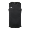 Img 5 - Summer Sporty Men Quick-Drying Breathable Tops Fitness Jogging Loose Plus Size Sleeveless Round-Neck Tank Top