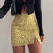 Img 1 - Europe Summer Slim Look French Floral Sexy Splitted Skirt Pencil Women Skirt