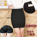 Anti-Exposed Short Hip Flattering Pocket Fitted Upsize Skirt Stretchable Skorts