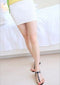 Img 4 - Korean Four Seasons All-Matching Hip Flattering Slimming Slim-Look A-Line Women Pencil Skirt