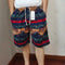 Img 7 - Beach Pants Men Casual Mid-Length Sporty Home Printed Cultural Straight Beachwear