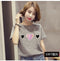 T-Shirt Women Short Sleeve Summer Korean Student Half Sleeved INS Tops Tops T-Shirt