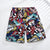 Img 1 - Popular Beach Pants Summer Printed Shorts Loose Sporty Mid-Length Men Casual Quick-Drying Beachwear