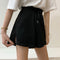 Img 2 - Cotton Pants Summer Korean High Waist Loose Casual Women Wide Leg Outdoor Shorts