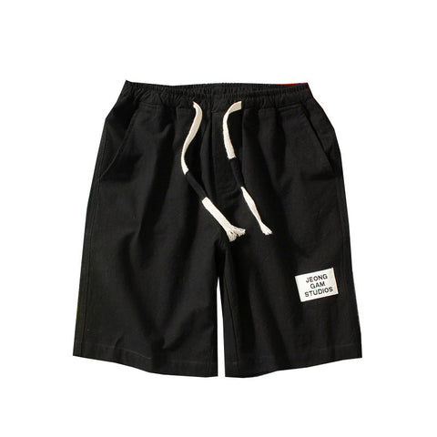 Img 5 - Bermuda Shorts Men Summer Couple Beach Pants Straight Korean Student Loose Thin Bermuda Shorts