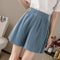 Casual Pants Solid Colored Women Loose Bermuda Shorts Spliced Slim Look Plus Size Sweet Sexy ins Shorts