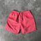 Img 12 - Summer Pink Shorts Men Trendy INS All-Matching Casual Loose Mid-Length Beach Pants Korean Bermuda Shorts