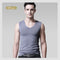 Img 9 - Summer Ice Silk Seamless Men Tank Top Fitted V-Neck Sporty Thin Tank Top