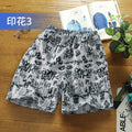 Img 8 - Casual Beach Pants Men Summer Trendy Printed Quick-Drying Breathable Shorts Thin Loose Beachwear