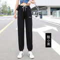 Img 6 - Home Pants Fairy-Look Cool Loose Korean Casual Jogger Lantern Anti Mosquito Women Pants