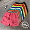 Img 2 - Summer Pink Shorts Men Trendy INS All-Matching Casual Loose Mid-Length Beach Pants Korean Bermuda Shorts