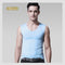 Img 3 - Summer Ice Silk Seamless Men Tank Top Fitted V-Neck Sporty Thin Tank Top