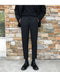 IMG 107 of Suit Pants Men Straight Casual Drape Ankle-Length Hong Kong Trendy Slim Look Student Fit Pants
