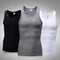 Summer Men Cotton Tank Top Fitted Sporty Young Breathable Quick Dry Fitness All-Matching Sleeveless Tank Top