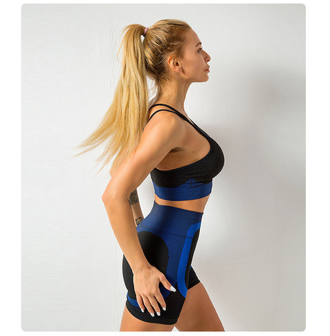 IMG 118 of Popular Yoga Innerwear Seamless Bare Back Sporty Shockproof Jogging Summer Activewear