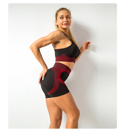 IMG 114 of Popular Yoga Innerwear Seamless Bare Back Sporty Shockproof Jogging Summer Activewear