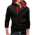 Long Sleeved Sweatshirt Alphabets Hooded Zipper HD Outerwear