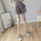 Img 6 - Cotton Blend Cozy Home Shorts Women Loose Summer High Waist Casual Wide-legged