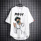 Img 2 - Summer Short Sleeve Men INS Trendy Hip-Hop Personality Korean Half Sleeved Loose Tops T-Shirt