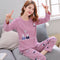 Img 4 - Pajamas Women Thin Long Sleeved Adorable Korean Sweet Look Princess Loungewear Casual Sets