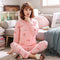 Img 7 - Pajamas Women Thin Long Sleeved Adorable Korean Sweet Look Princess Loungewear Casual Sets