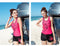 Img 3 - Korea Women Two Piece Shorts Sporty Spa Slim Look Student Adorable Plus Size