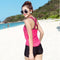 Img 4 - Korea Women Two Piece Shorts Sporty Spa Slim Look Student Adorable Plus Size