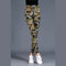 Img 17 - Trendy Camo Prints Outdoor Brushed Cotton Printed Women Plus Size Stretchable Slim-Look Slim-Fit Pants Ankle-Length Leggings