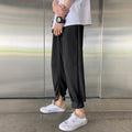 Img 1 - Ankle-Length Pants Men Trendy Korean Summer Thin Solid Colored Sporty Jogger Loose Casual Student Inner Pants