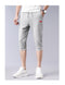 IMG 111 of Popular Cropped Pants Men Korean Slim Look Casual Jogging Trendy Shorts Pants