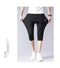 IMG 110 of Popular Cropped Pants Men Korean Slim Look Casual Jogging Trendy Shorts Pants