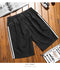 IMG 116 of Shorts Men knee length Summer Thin Casual Beach Pants Three Bars Loose Upsize Plus Size Shorts